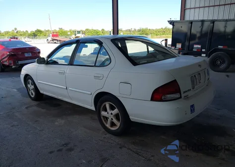 2001 Nissan Sentra Gxe z USA, uszkodzony, nr VIN 3N1CB51D01L454407